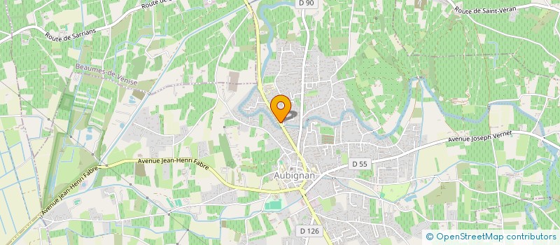 localisation de l'entreprise SCI MARINE  AUBIGNAN