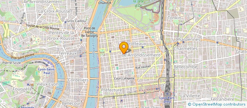 localisation de l'entreprise SCI MARINE  LYON