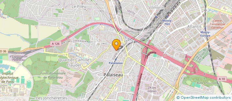 localisation de l'entreprise SCI MARINE à PALAISEAU