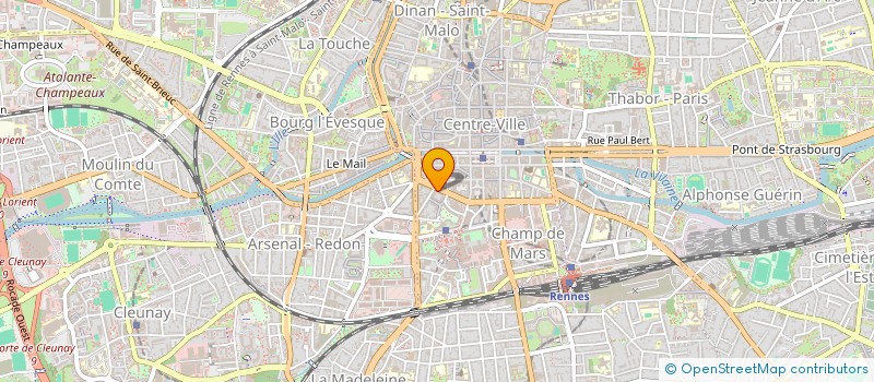 localisation de l'entreprise SCI MARINE  RENNES
