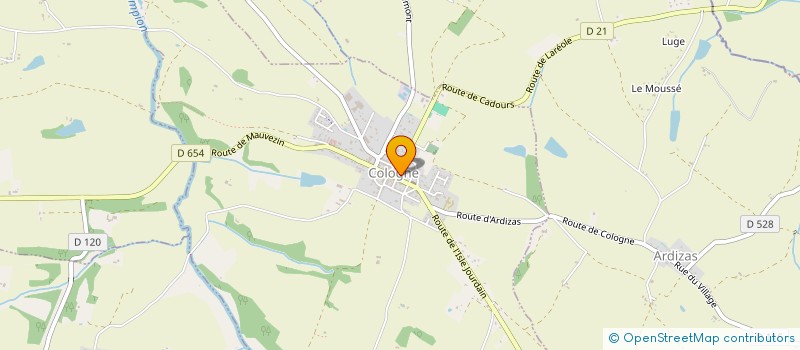 localisation de l'entreprise SCI MARINE  COLOGNE