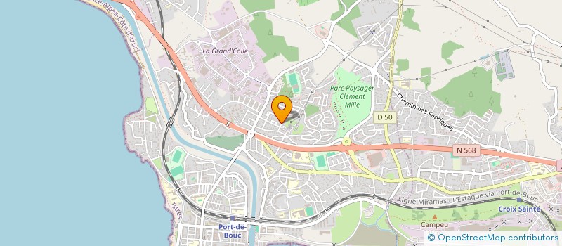 localisation de l'entreprise SCI MARINE  PORT-DE-BOUC