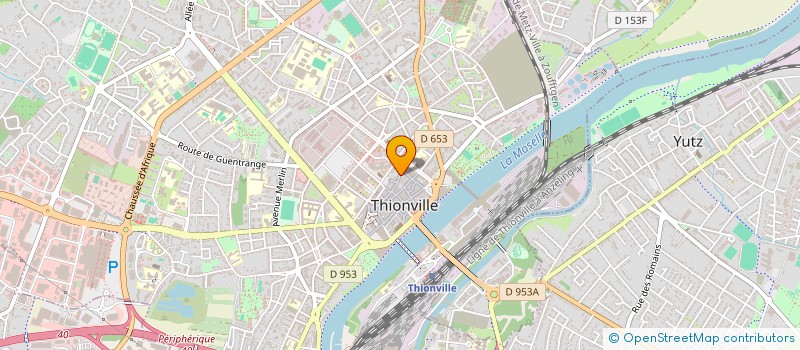 localisation de l'entreprise SCI MARINE à THIONVILLE