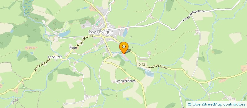 localisation de l'entreprise SCI MARINE  ISSY-L'EVEQUE