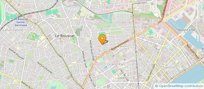 localisation de l'entreprise SCI MARINE 92  LE BOUSCAT