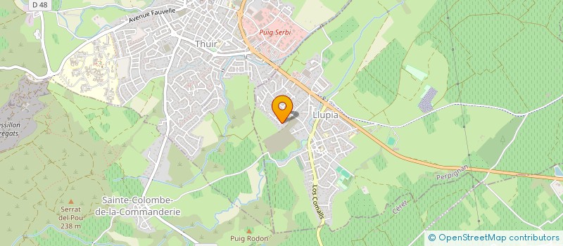 localisation de l'entreprise SCI MARINE III  LLUPIA