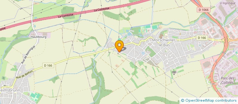 localisation de l'entreprise SCI MARINE-LAURINE  MORSCHWILLER-LE-BAS