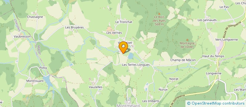 localisation de l'entreprise SCI MARINEFLO  MONTMELARD