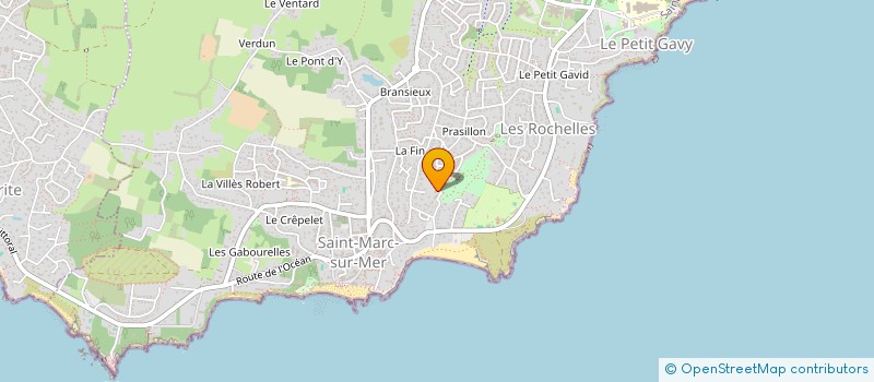 localisation de l'entreprise SCI MARINETTE  SAINT-NAZAIRE