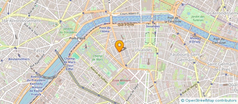 localisation de l'entreprise SCI MARINETTE  PARIS