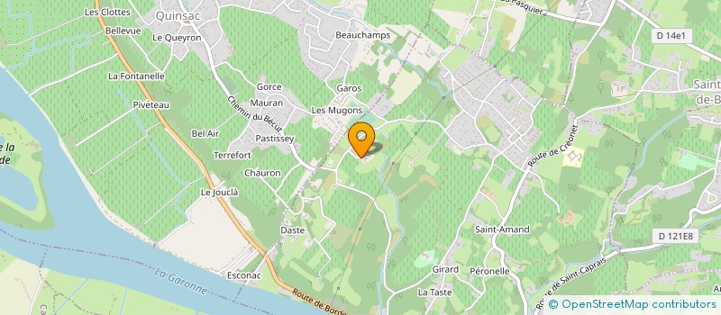 localisation de l'entreprise SCI MARINIS  CAMBES