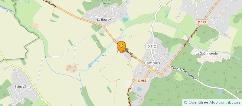 localisation de l'entreprise SCI MARINO  GAMBAIS