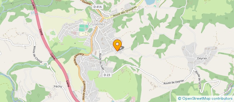 localisation de l'entreprise SCI MARINOL  CRUSEILLES