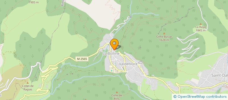 localisation de l'entreprise SCI MARIO 2 à SAINT-SAUVEUR-SUR-TINEE