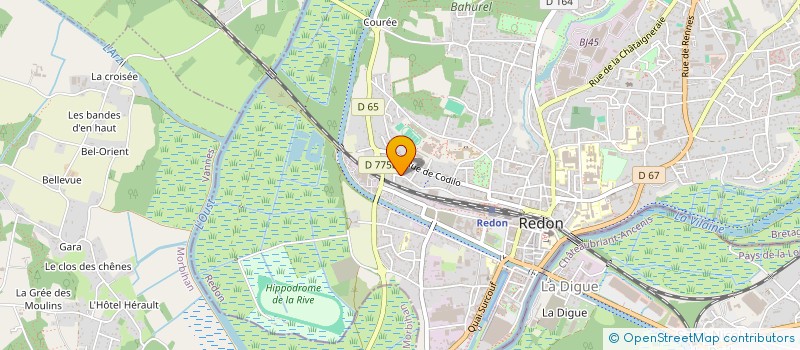 localisation de l'entreprise SCI MARIO  REDON