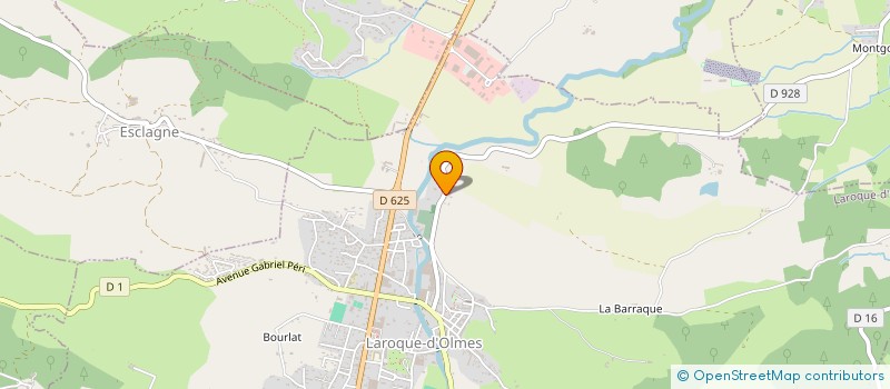 localisation de l'entreprise SCI MARIO VERA à LAROQUE-D'OLMES