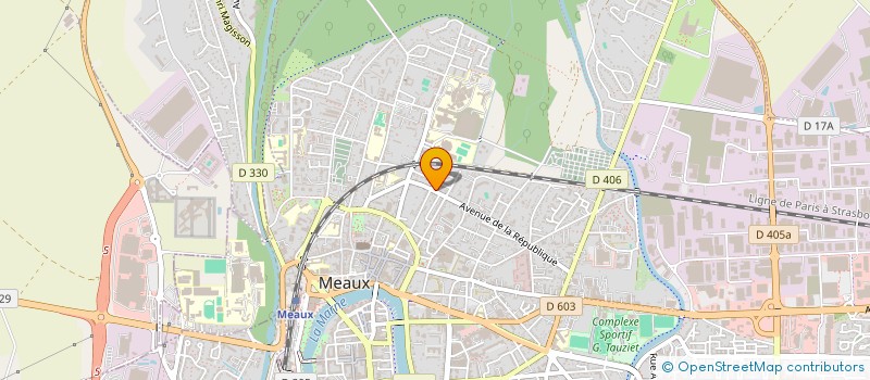 localisation de l'entreprise SCI MARION  MEAUX