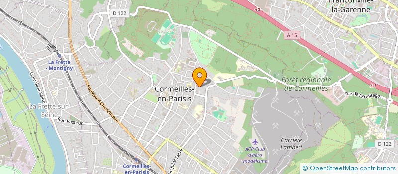 localisation de l'entreprise SCI MARION  CORMEILLES-EN-PARISIS