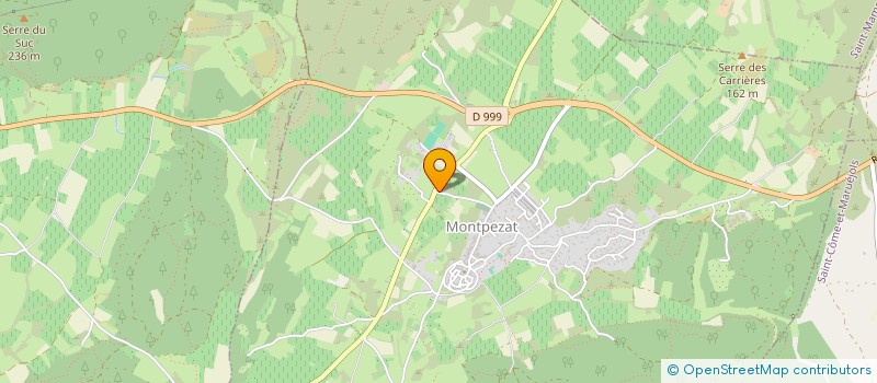 localisation de l'entreprise SCI MARION  MONTPEZAT