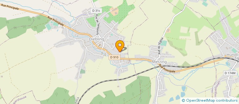 localisation de l'entreprise SCI MARION  DIEBLING