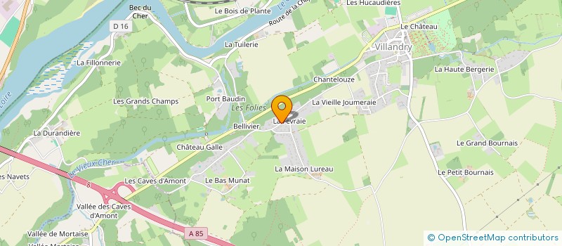 localisation de l'entreprise SCI MARION  VILLANDRY