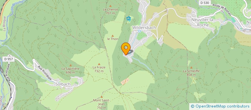 localisation de l'entreprise SCI MARION  WILDERSBACH