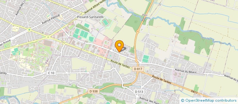 localisation de l'entreprise SCI MARION  IDRON