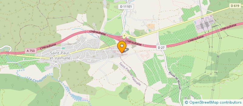 localisation de l'entreprise SCI MARION  MONTARNAUD