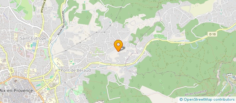 localisation de l'entreprise SCI MARION-CHRISTEL à AIX-EN-PROVENCE