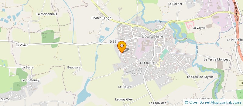 localisation de l'entreprise SCI MARION LE MOING  VERN-SUR-SEICHE