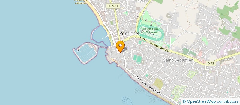 localisation de l'entreprise SCI MARIONGAUX à PORNICHET