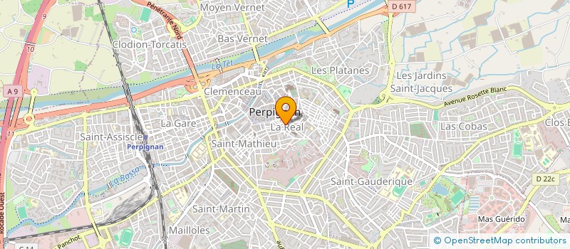 localisation de l'entreprise SCI MARIONYS à PERPIGNAN