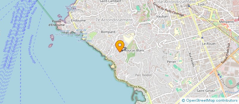 localisation de l'entreprise SCI MARIOT à MARSEILLE