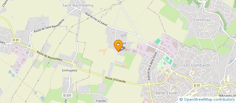 localisation de l'entreprise SCI MARIOTT  MONTIVILLIERS