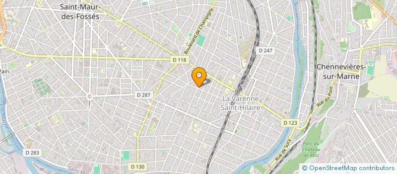 localisation de l'entreprise SCI MARIOTTE à SAINT-MAUR-DES-FOSSES