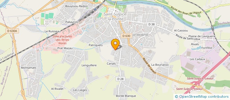 localisation de l'entreprise SCI MARIOU  SAINT-SULPICE-LA-POINTE