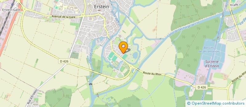 localisation de l'entreprise SCI MARIOZE  ERSTEIN