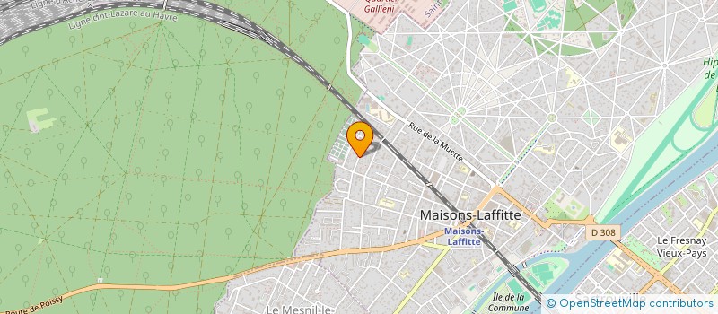 localisation de l'entreprise SCI MARIPHAEL  LE MESNIL-LE-ROI