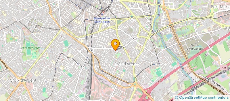 localisation de l'entreprise SCI MARIRENE à MONTPELLIER