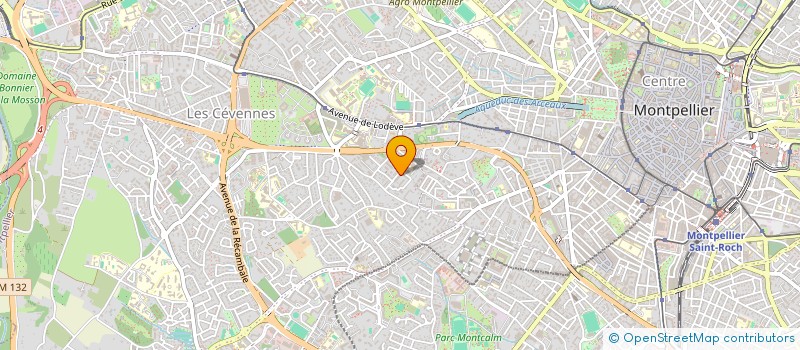localisation de l'entreprise SCI MARIRENE à MONTPELLIER