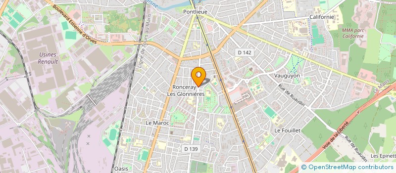 localisation de l'entreprise SCI MARISA  LE MANS