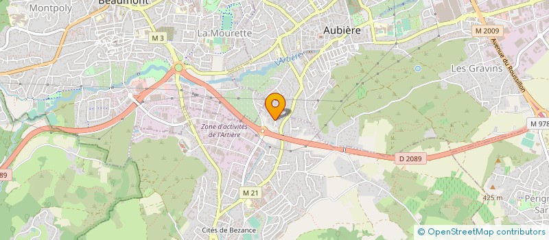 localisation de l'entreprise SCI MARISA  GELLES