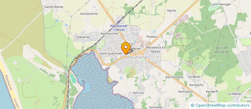 localisation de l'entreprise SCI MARISA  CARNAC