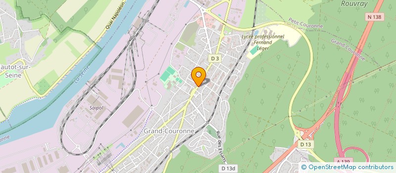 localisation de l'entreprise SCI MARISA  GRAND-COURONNE