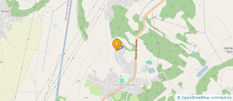 localisation de l'entreprise SCI MARISTEPHE  GENAS