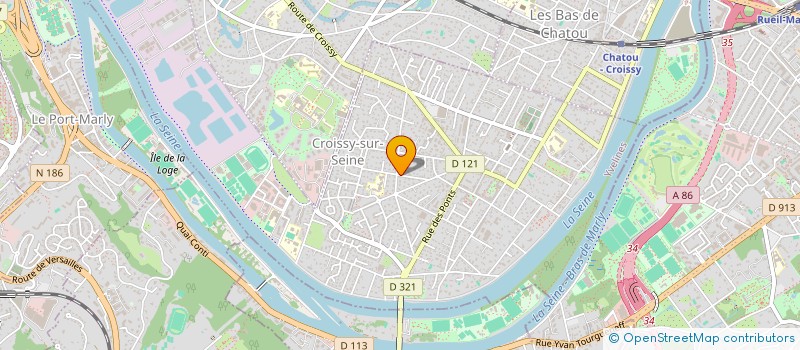 localisation de l'entreprise SCI MARITAISE  CROISSY-SUR-SEINE