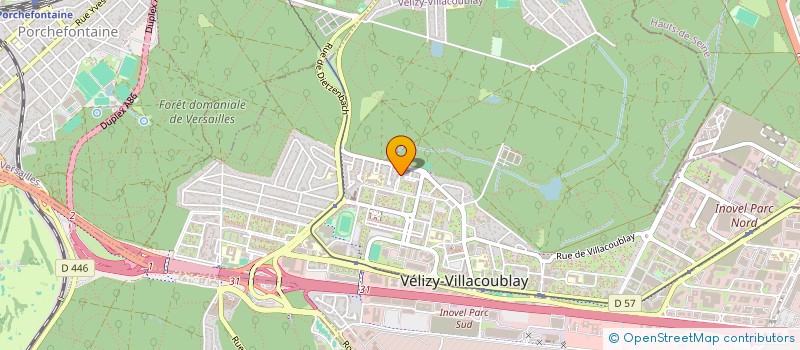 localisation de l'entreprise SCI MARITHE  VELIZY-VILLACOUBLAY