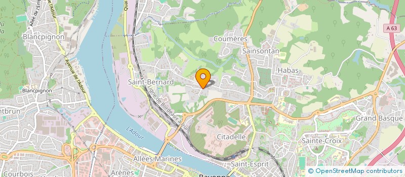 localisation de l'entreprise SCI MARITOS à BAYONNE