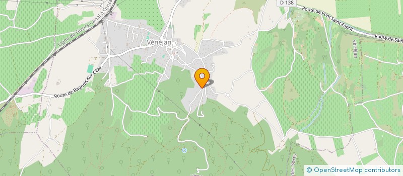 localisation de l'entreprise SCI MARIUS  VENEJAN