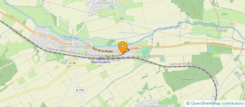 localisation de l'entreprise SCI MARIUS  HATTMATT